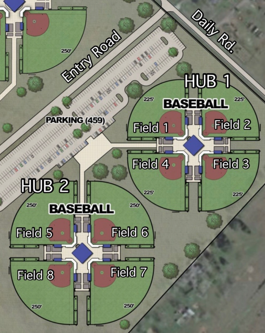 The Diamonds at Daily Park